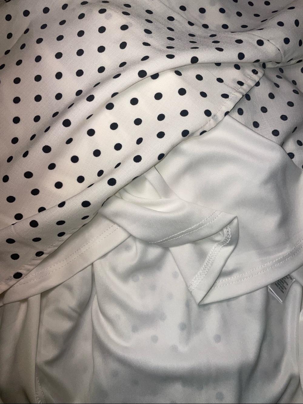 NWT - TRIXXI Mini Dress White & Black Polka Dot Halter Luxury Stylish Trendy - Picture 10 of 10